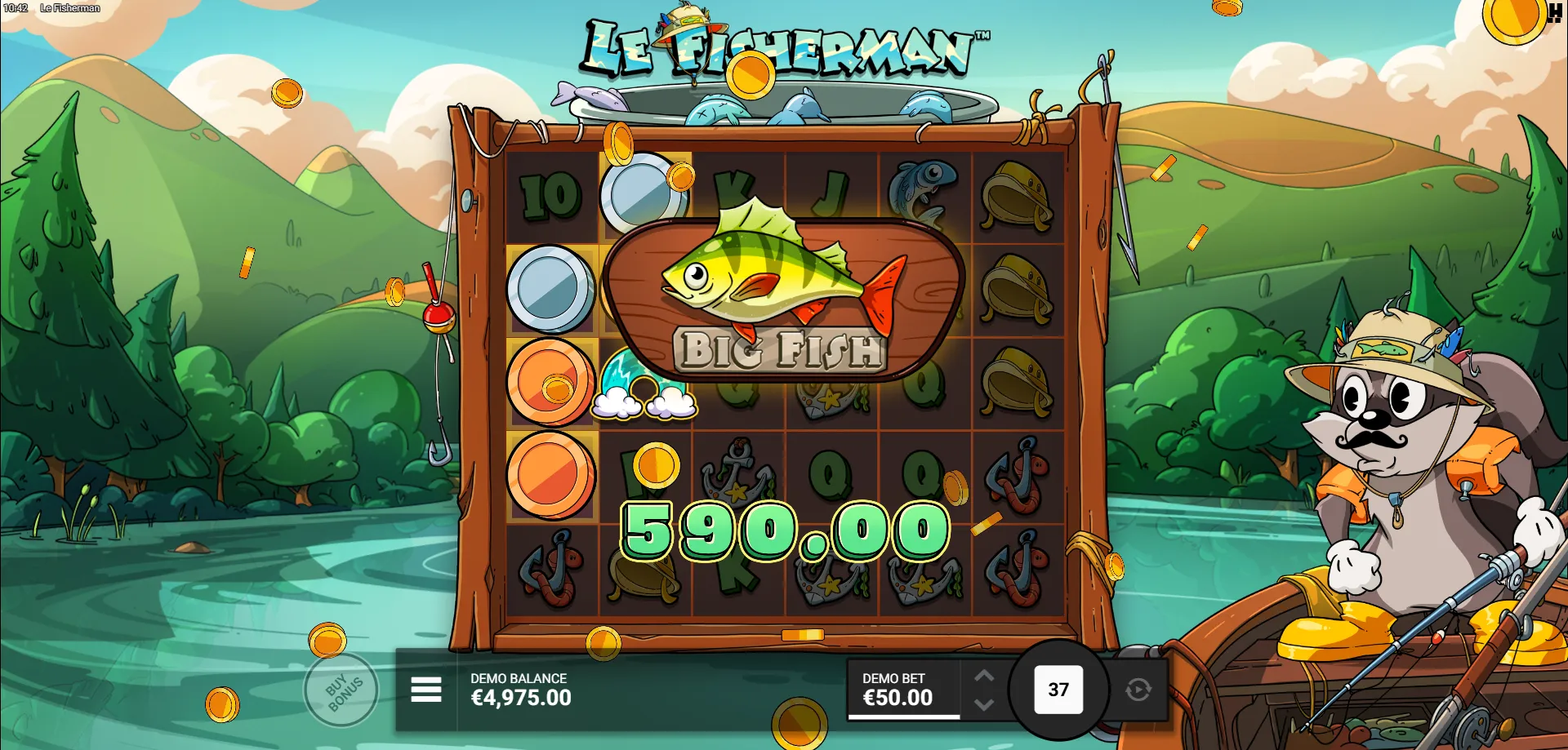 D'Alembert &mdash; le fisherman demole